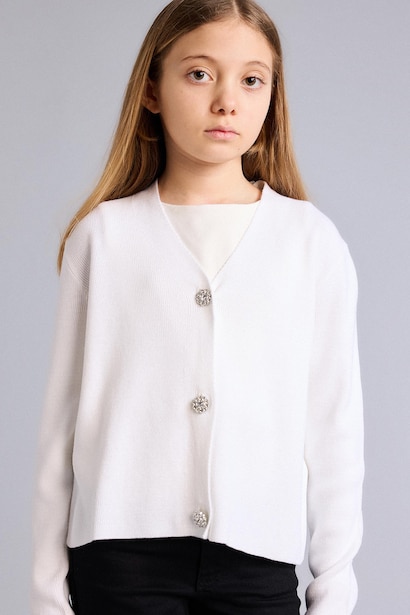Regular Fit V-Neck Cardigan
