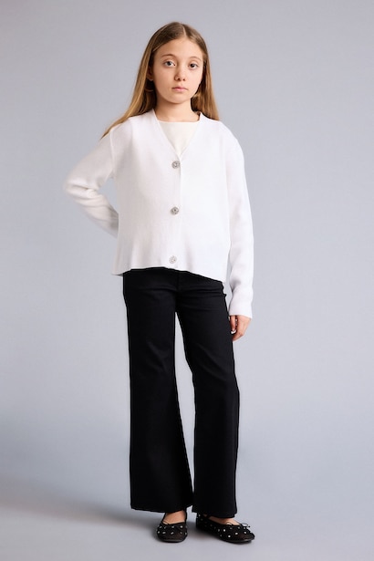 Regular Fit V-Neck Cardigan