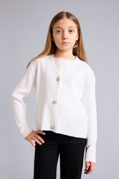 Regular Fit V-Neck Cardigan