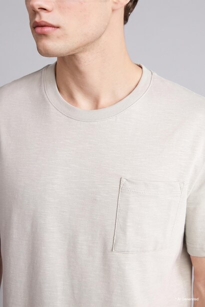 Regular Fit Crew Neck Short Sleeve T-Shirt