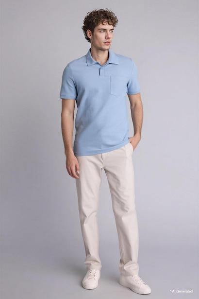 Regular Fit Short Sleeves Polo T-Shirt