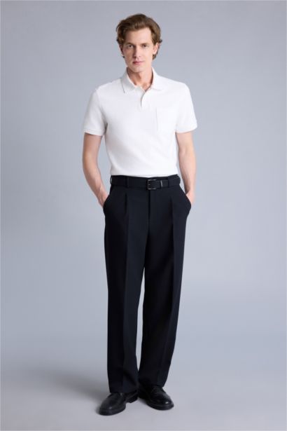 Regular Fıt Polo Yaka Kısa Kollu Polo Tişört