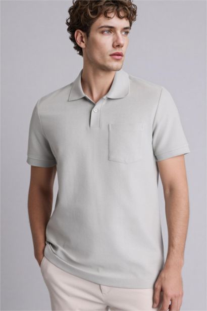 Regular Fıt Polo Yaka Kısa Kollu Polo Tişört