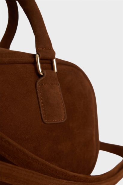 Kadın Süet Omuz Çantası