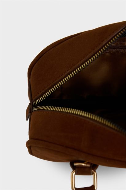 Kadın Süet Omuz Çantası