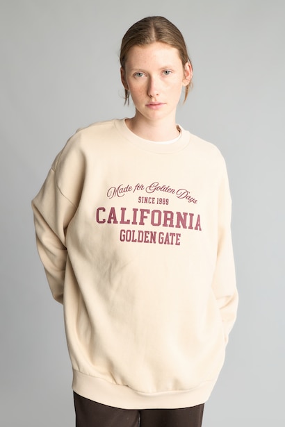 Oversize Fit Thick Sweatshirt Fabric Sweatshirt