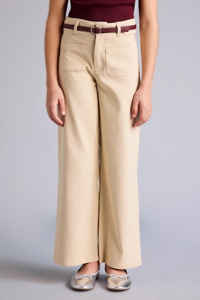 Wıde Leg Pantolon Kız Çocuk