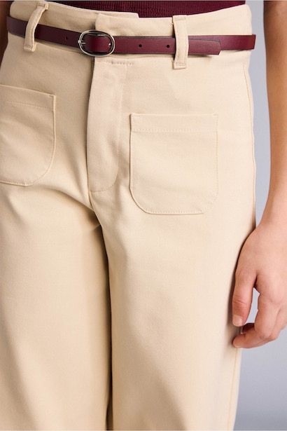 Wıde Leg Pantolon Kız Çocuk