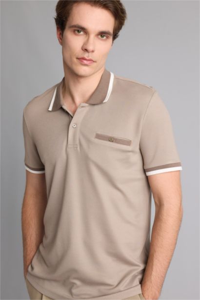 Regular Fit Short Sleeve Polo T-Shirt