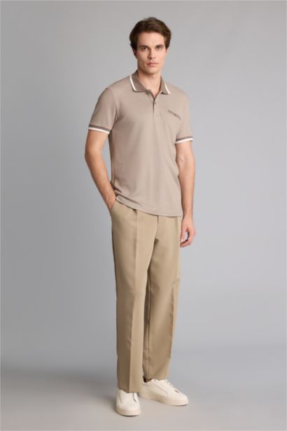 Regular Fit Short Sleeve Polo T-Shirt