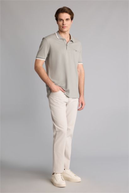 Regular Fit Short Sleeve Polo T-Shirt
