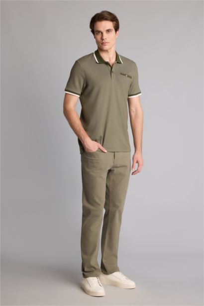 Regular Fit Short Sleeve Polo T-Shirt