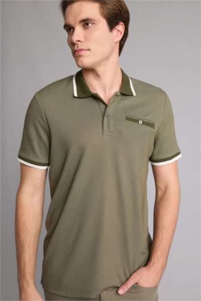 Regular Fit Short Sleeve Polo T-Shirt