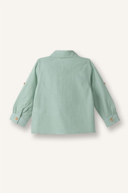 Baby boy Flam Poplin Shirt