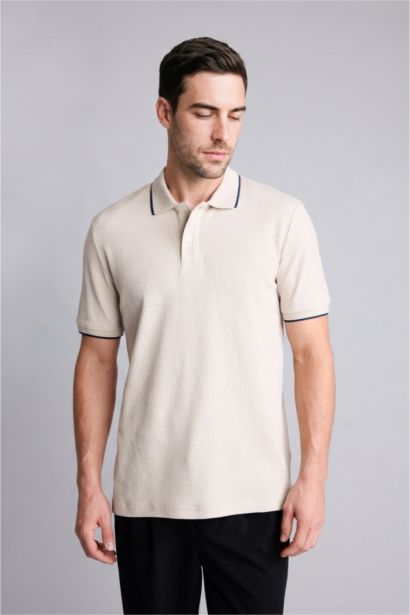 Regular Fit Short Sleeve Polo T-Shirt