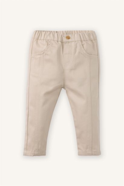 طقم بيبي أولاد قميص بوبلين و سروال - قطعتين