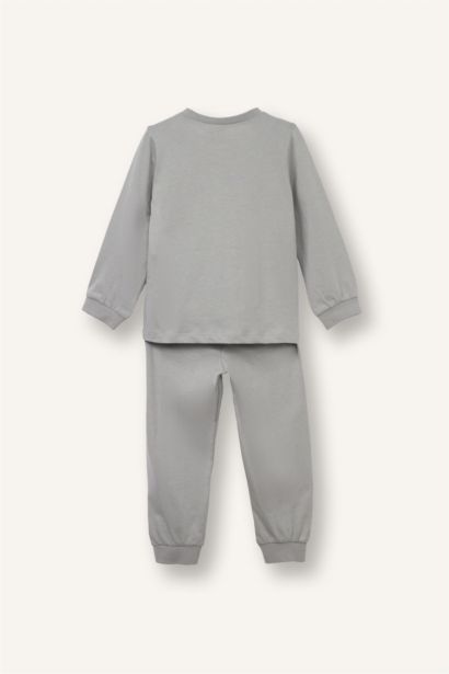 Baby Boy 2 piece Regular Fit Printed Cotton Pyjama Set