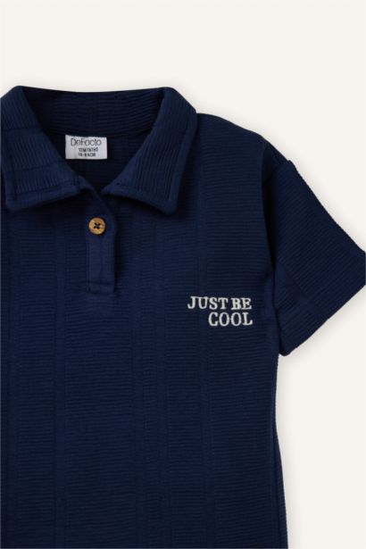 Baby Boy T-Shirt Gabardine Pants 2 Piece Set