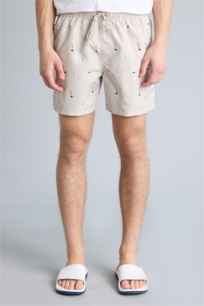 Short de bain imprimé