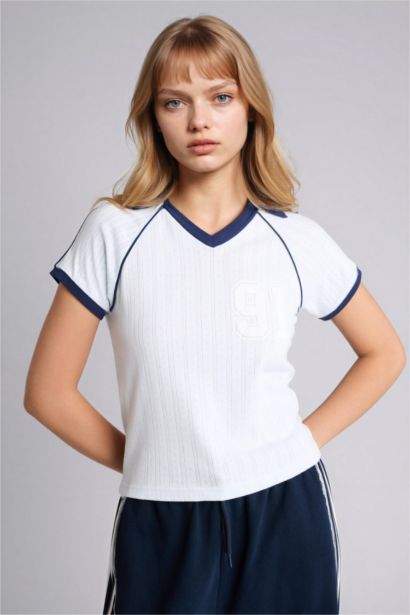 تيشيرت سليم نص كم