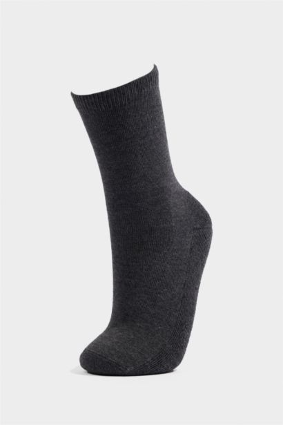 Dikişsiz 3'lü Modal Havlu Çorap Erkek Çocuk