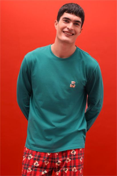 سيت قصة عادية ردن طويل - قطعتين