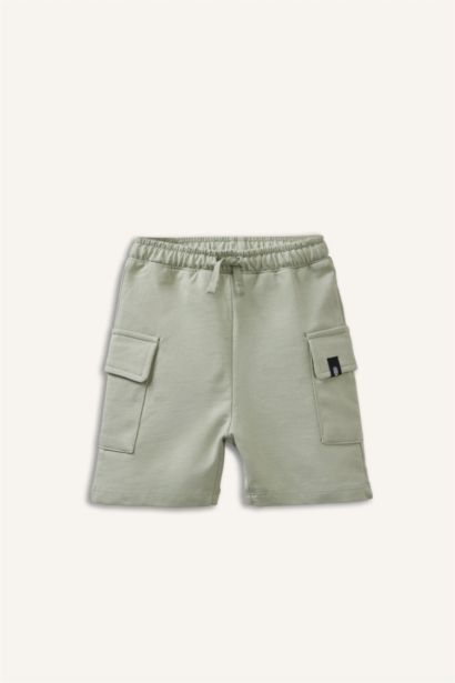 Beli Lastikli 2'li Şort Erkek Bebek