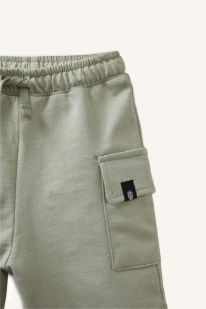 Beli Lastikli 2'li Şort Erkek Bebek