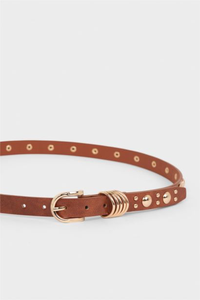 Kadın Suni Deri Kemer