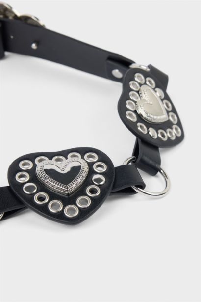 Kadın Suni Deri Elbise Kemeri