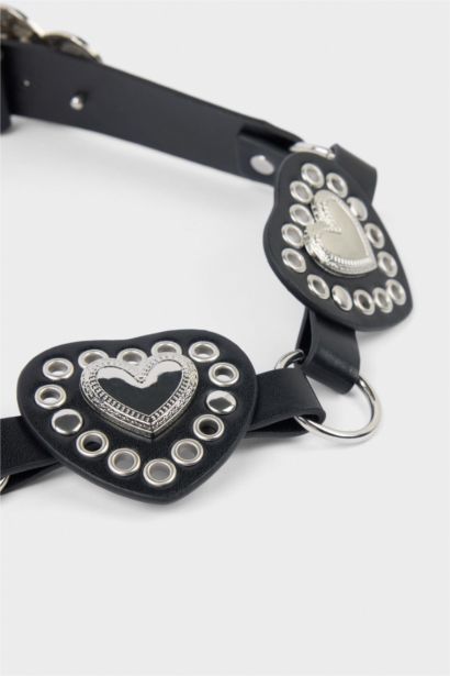 Kadın Suni Deri Elbise Kemeri