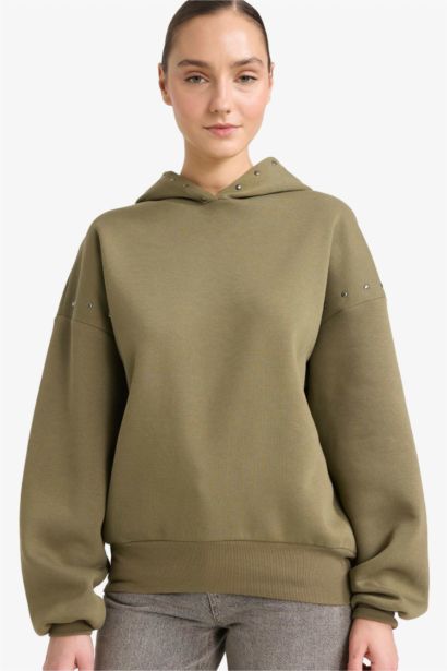 Oversize Fit Long Sleeve Sweatshirt