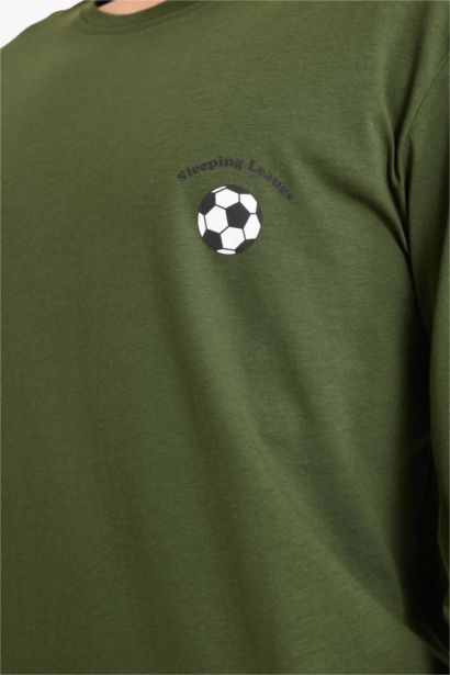 Regular Fit Patterned Long Sleeve 2 Piece Set