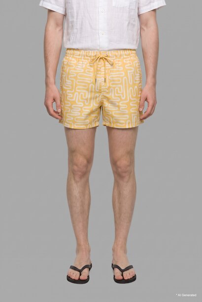 Striped Swim Shorts
