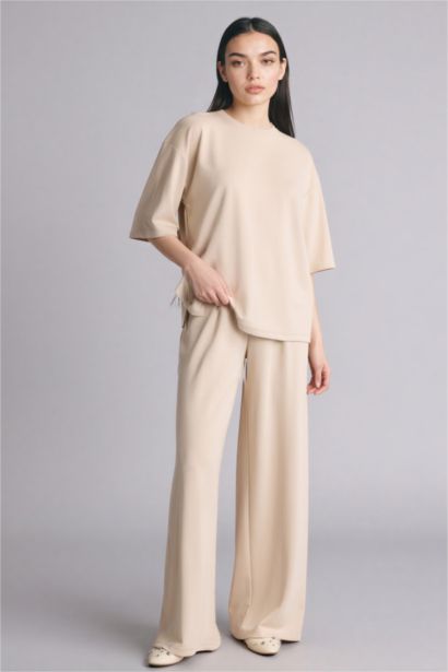 Wide Leg Trousers
