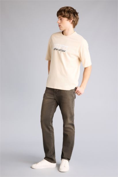 One Pıece Baskılı Boxy Fıt Tişört