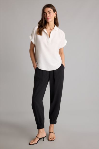 Normal Waist jogger Trousers