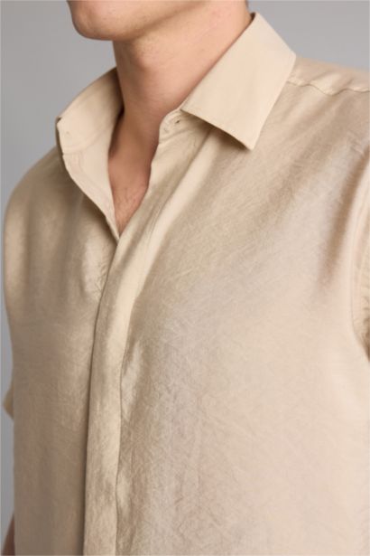 Regular Fit modal Short Sleeve Shirt