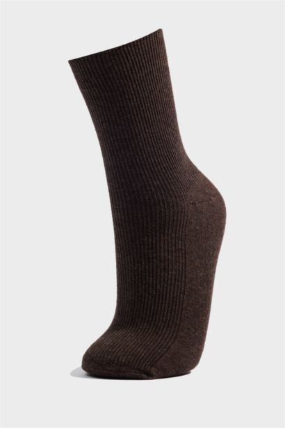 5'li Pamuklu Uzun Çorap