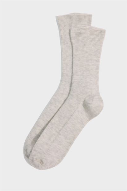 5'li Pamuklu Uzun Çorap