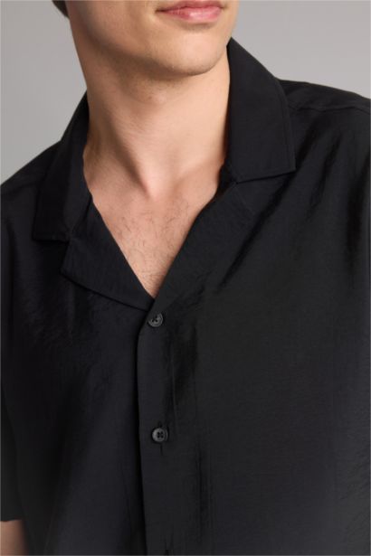 Modern Fit modal Short Sleeve Shirt