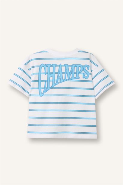 تيشيرت بيبي أولاد نص كم اوفر سايز