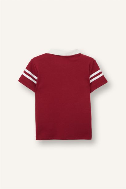 Baby Boy Oversize Short Sleeve Polo T-Shirt