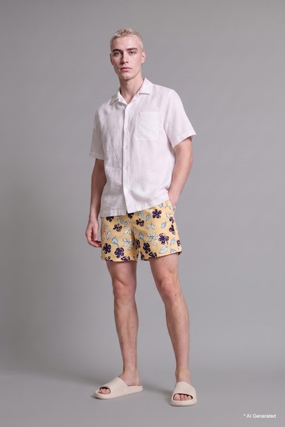 Regular Fit Swim Shorts