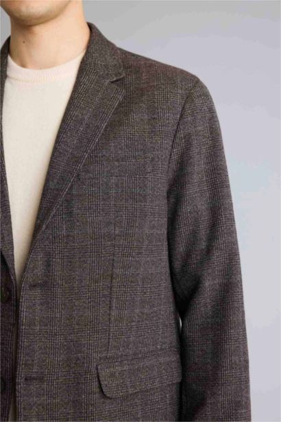 Regular Fit Lined Blazer