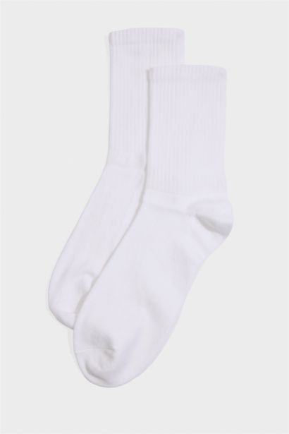 Boy Comfortable Elasticated 5 Piece Cotton Long Socks