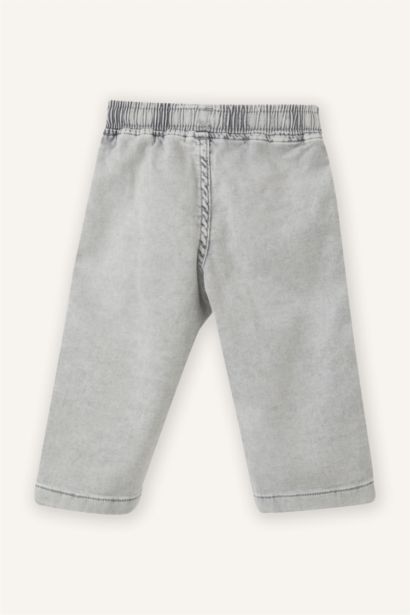 Regular Fit Denim Trousers