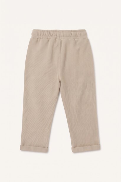 Regular Fit Elastic Band Trousers