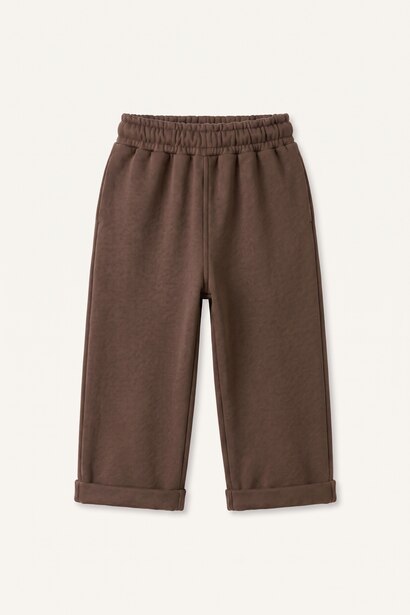 Regular Fit Elastic Band Trousers