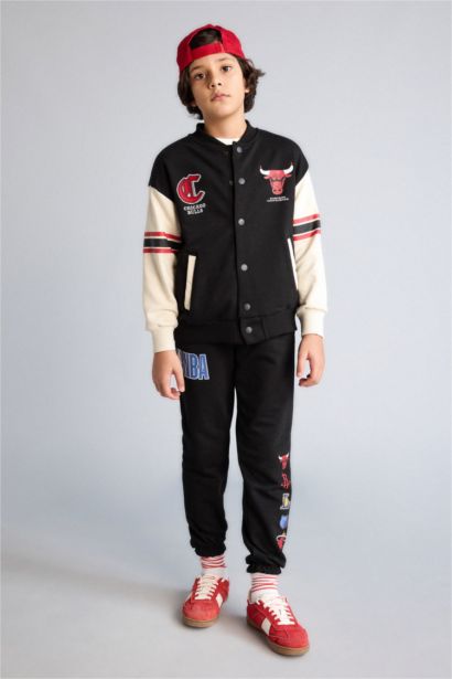 NBA Chıcago Bulls Bomber Hırka Erkek Çocuk